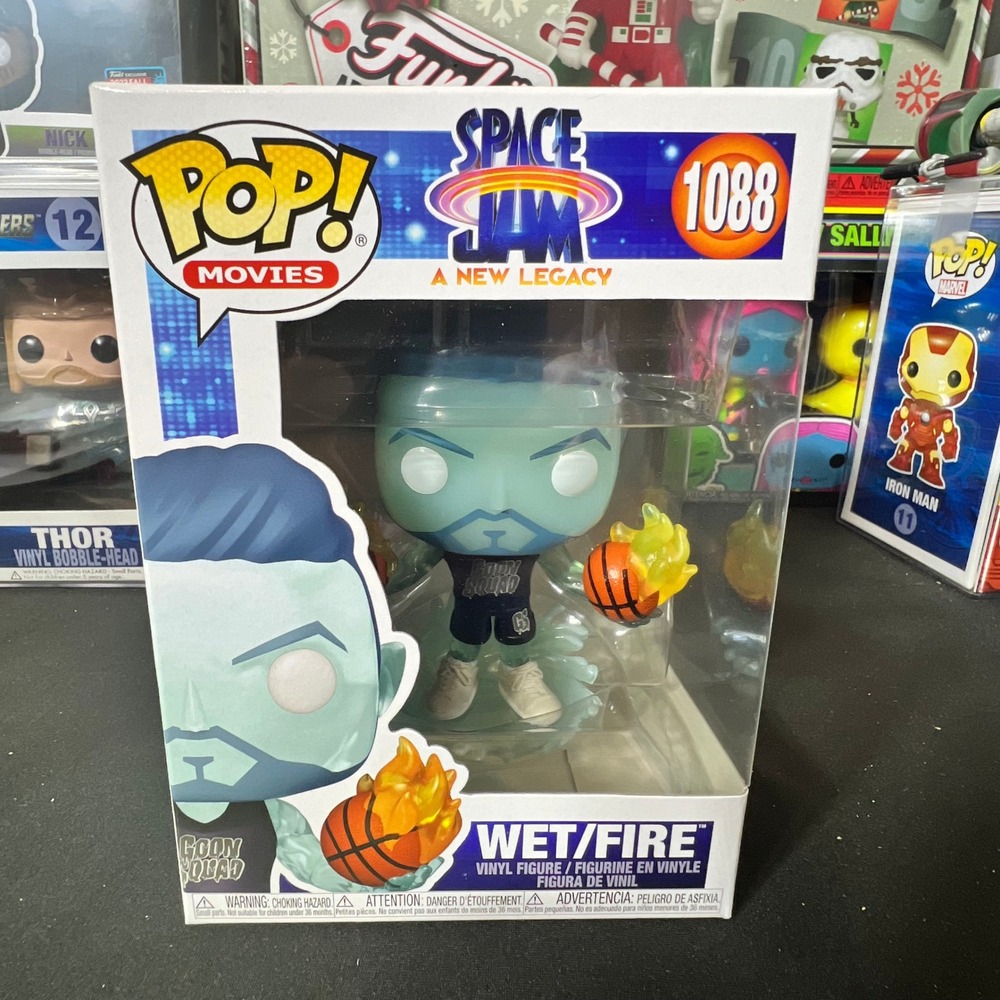 Funko Pop Movies Space Jam A New Legacy Wet/Fire 1088 Vinyl Figure Goon Squad
